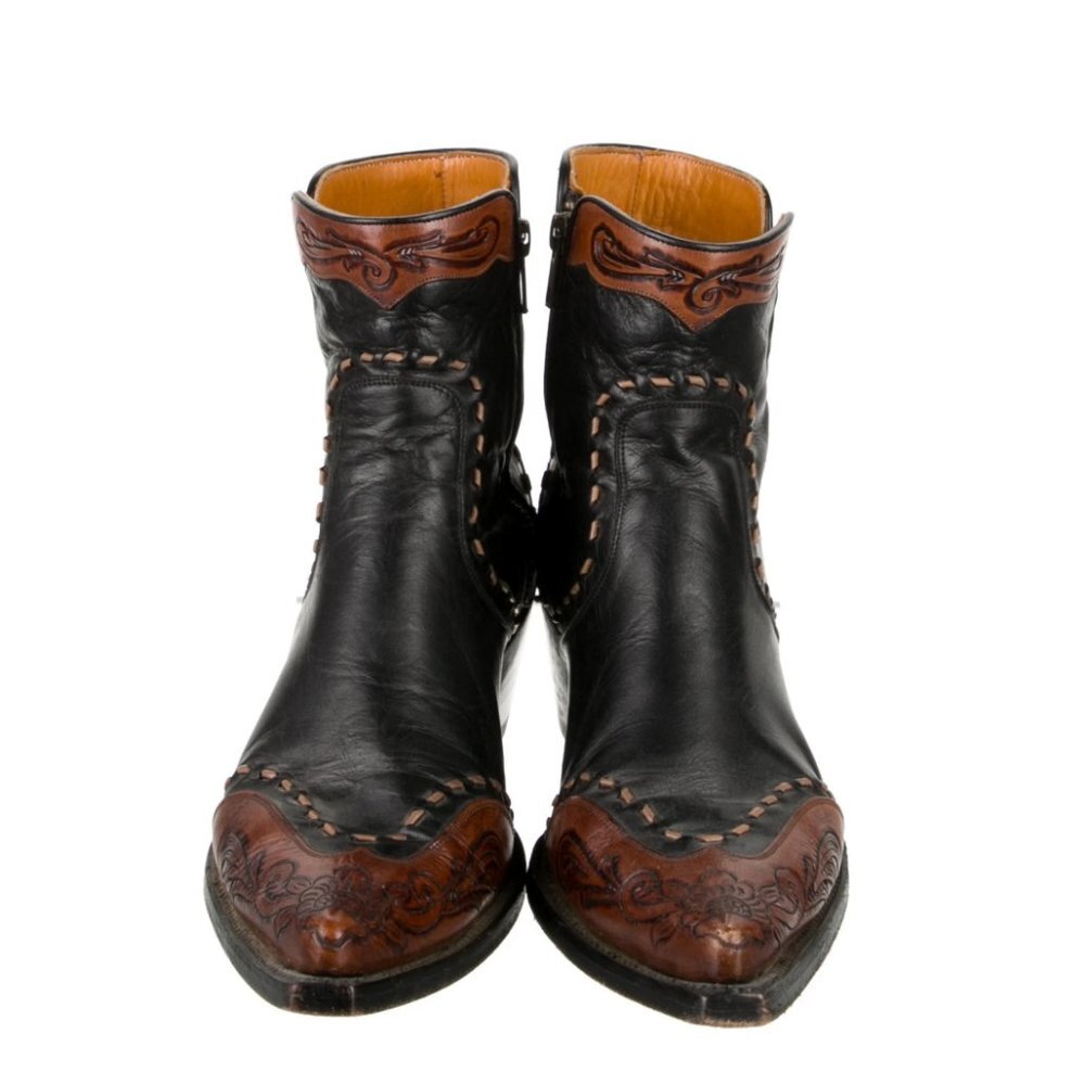 Heritage Boot Co Tabitha Zipper Bootie 8 - Picture 3 of 6